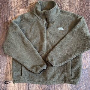 The North Face Olive Green  Pullover Women’s LG